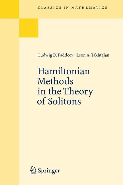 Hamiltonian Methods in the Theory of Solitons - Paperback