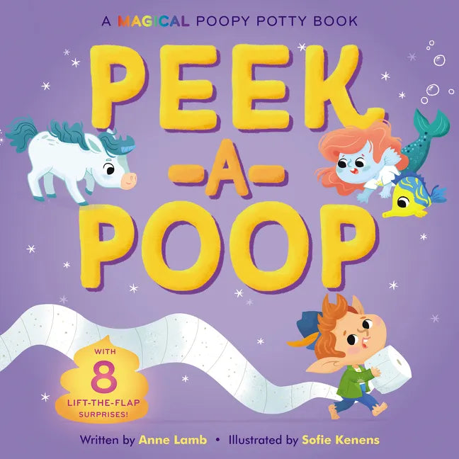 Peek-A-Poop - Board Book