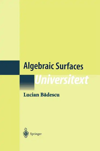 Algebraic Surfaces - Paperback