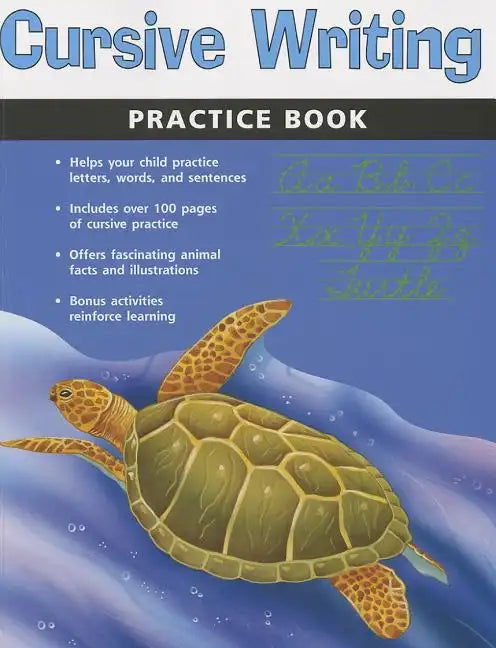 Cursive Writing Practice Book (Flash Kids Harcourt Family Learning) - Paperback