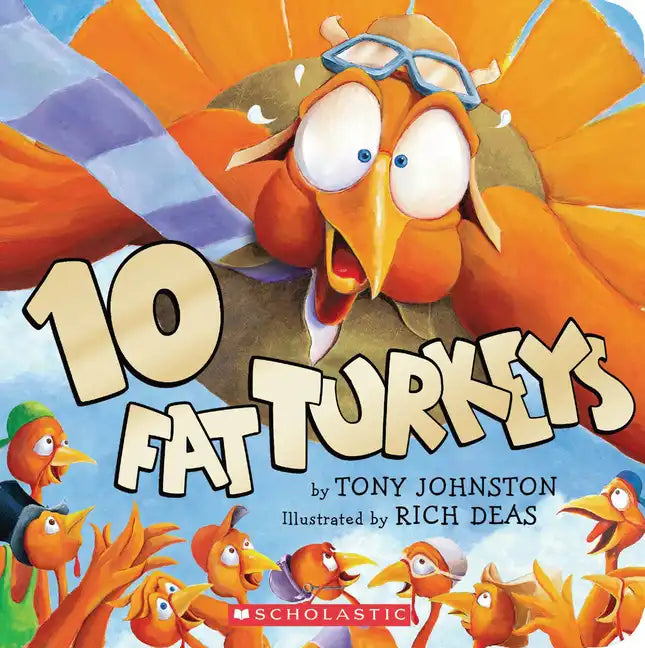 10 Fat Turkeys - Board Book