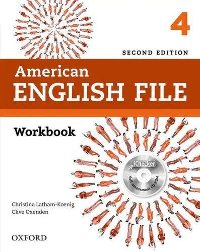 American English File Second Edition: Level 4 Workbook: With Ichecker [With CD (Audio)] - Paperback
