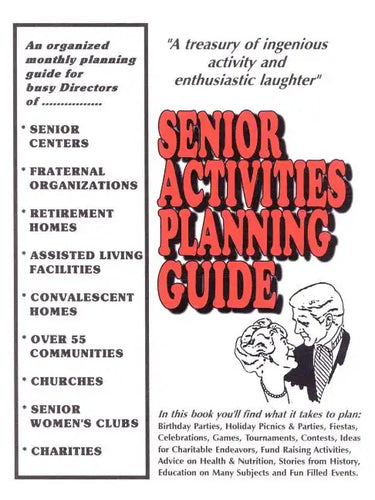 Senior Activities Planning Guide - Paperback