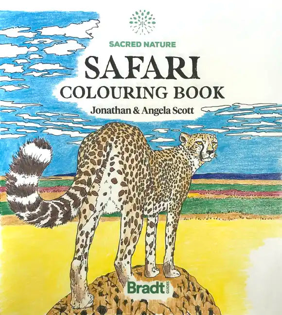 The Sacred Nature Safari Colouring Book - Paperback