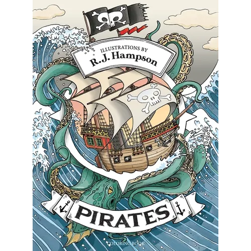 Pirates Coloring Book - Hardcover