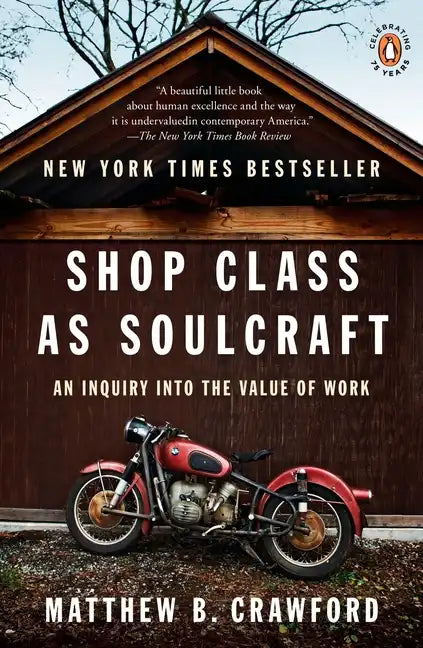 Shop Class as Soulcraft: An Inquiry Into the Value of Work - Paperback