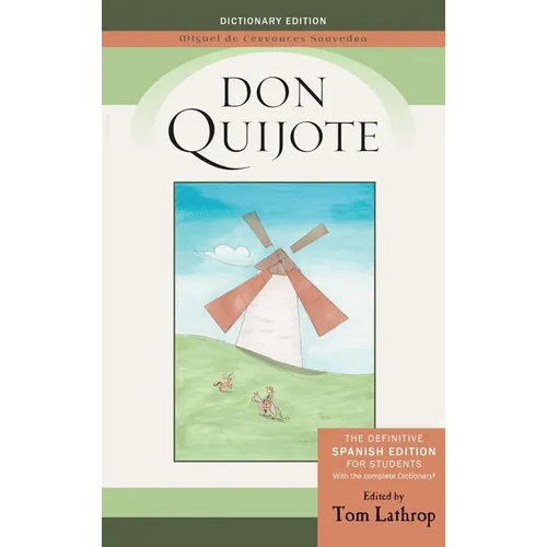 Don Quijote: Spanish Edition and Don Quijote Dictionary for Students - Hardcover