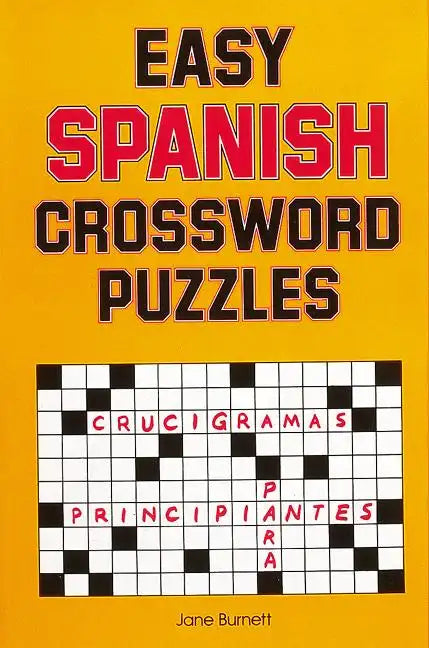 Easy Spanish Crossword Puzzles - Paperback