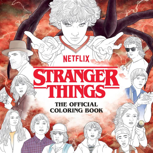 Stranger Things: The Official Coloring Book - Paperback