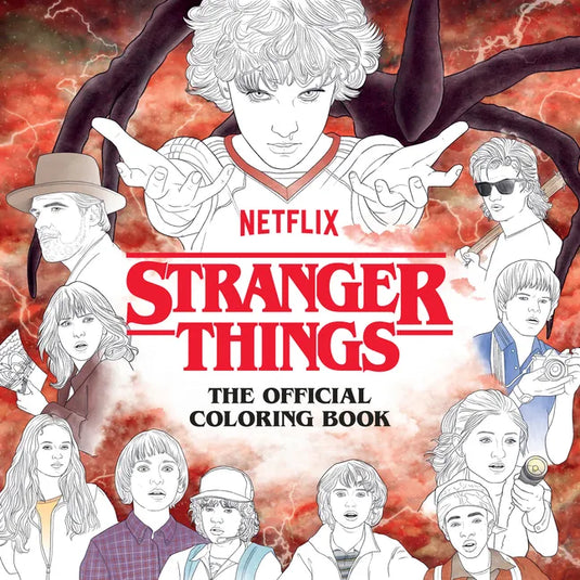 Stranger Things: The Official Coloring Book - Paperback
