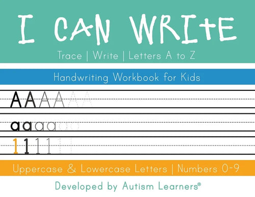 I Can Write: Uppercase and Lowercase Letter Handwriting Workbook - Paperback