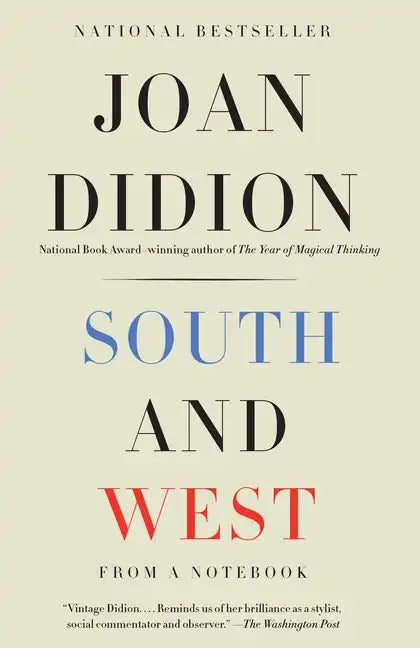 South and West: From a Notebook - Paperback