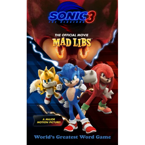 Sonic the Hedgehog 3: The Official Movie Mad Libs - Paperback