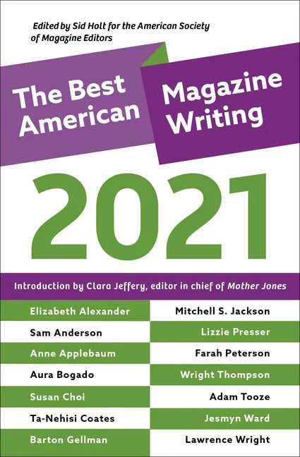 The Best American Magazine Writing 2021 - Paperback