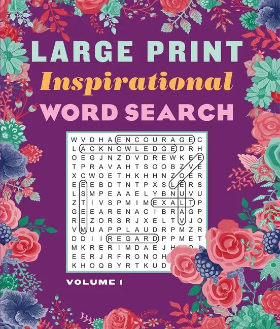 Large Print Inspirational Word Search Volume 1 - Paperback