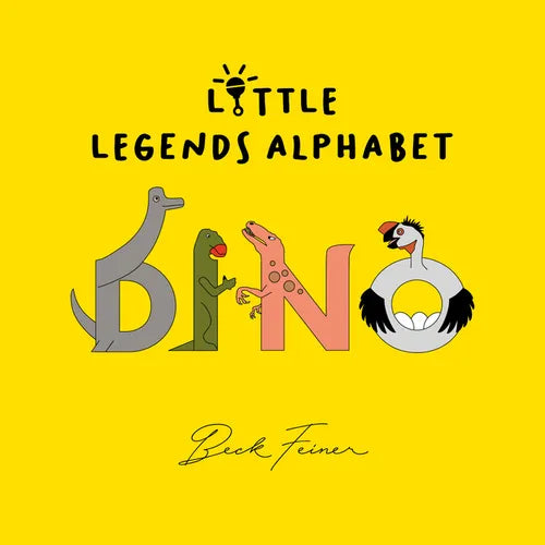 Dino Little Legends Alphabet - Hardcover