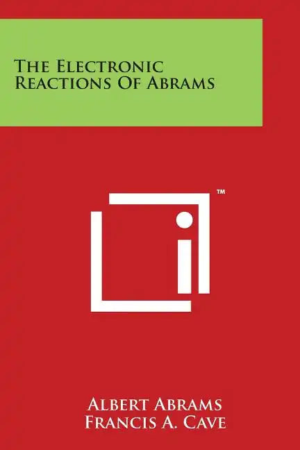 The Electronic Reactions of Abrams - Paperback