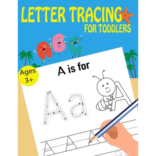 Letter Tracing For Toddlers - Paperback