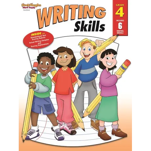 Writing Skills Reproducible Grade 4 - Paperback