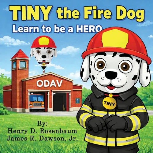 TINY the Fire Dog Learn to be a HERO - Paperback