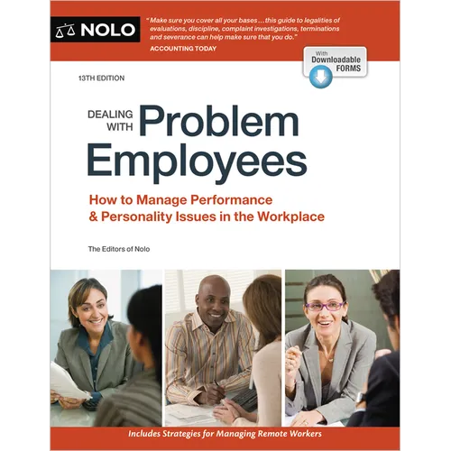 Dealing with Problem Employees: How to Manage Performance & Personal Issues in the Workplace - Paperback