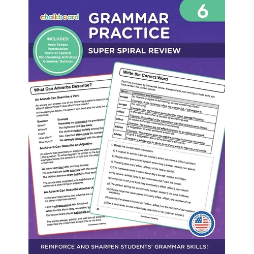 Grammar Practice Grade 6 - Paperback