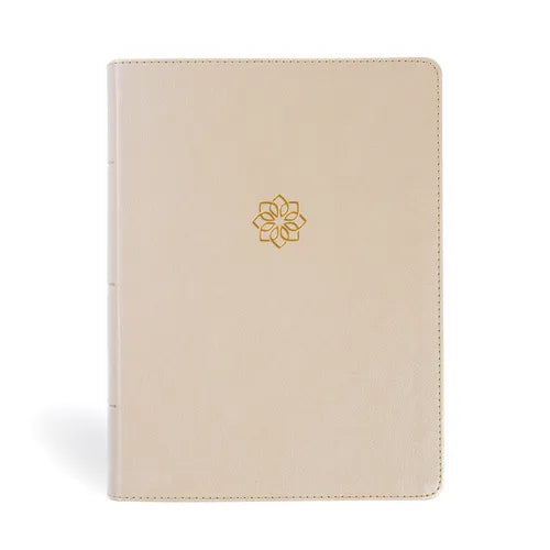CSB Study Bible, Large Print, Digital Study Edition, Gold Leathertouch - Imitation Leather