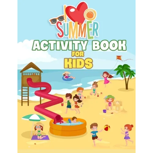 Summer Activity Book For Kids - Paperback