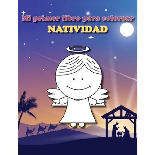 Mi primer libro para colorear: Natividad: Libro para colorear de Navidad - Paperback
