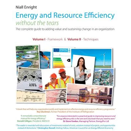 Energy and Resource Efficiency without the tears: The complete guide to to adding value and sustaining change in an organization.