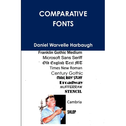 Comparative Fonts - Paperback