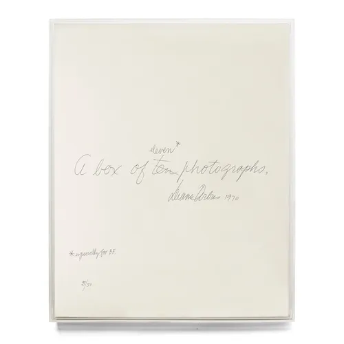 Diane Arbus: A Box of Ten Photographs - Hardcover