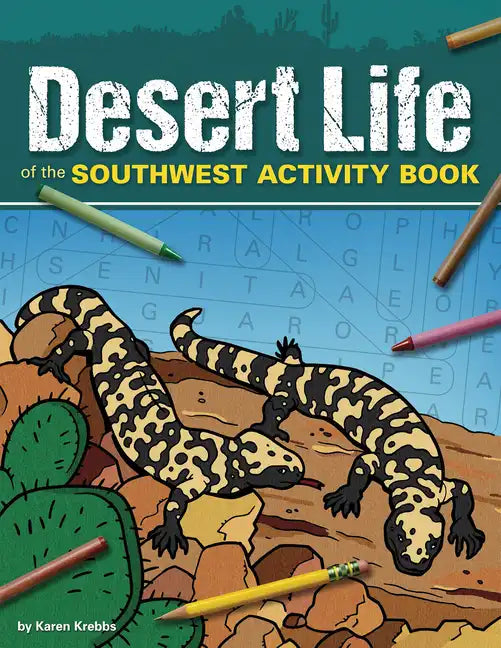 Desert Life of the Southwest Activity Book - Paperback