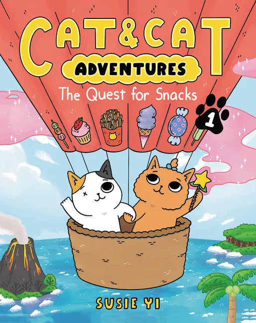 Cat & Cat Adventures: The Quest for Snacks: A Graphic Novel - Hardcover