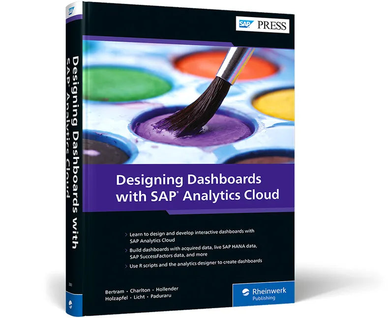 Designing Dashboards with SAP Analytics Cloud - Hardcover