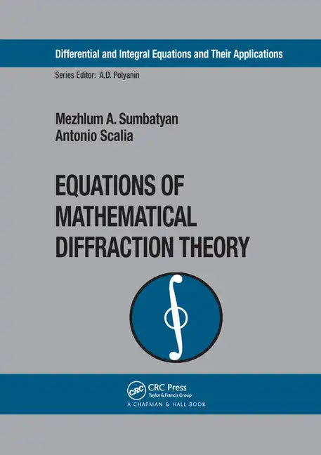 Equations of Mathematical Diffraction Theory - Paperback