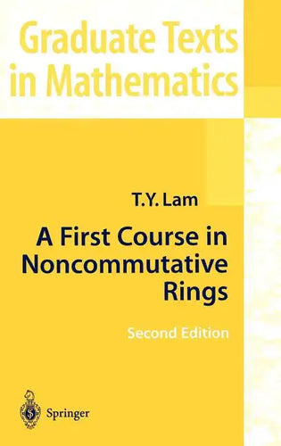 A First Course in Noncommutative Rings - Hardcover