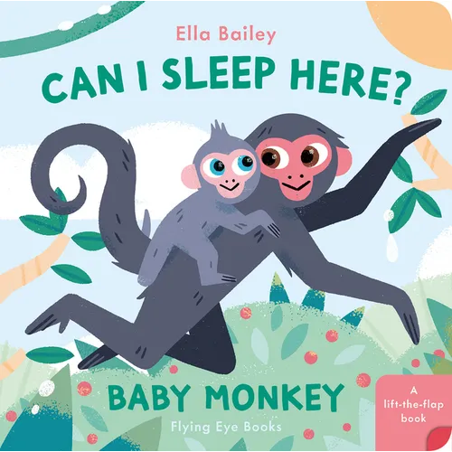 Can I Sleep Here Baby Monkey - Board Book