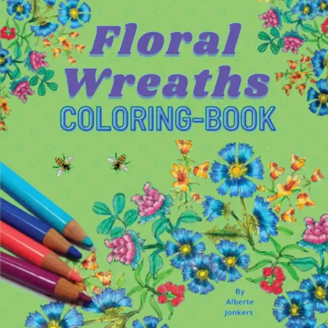 Floral Wreaths Coloringbook - Paperback