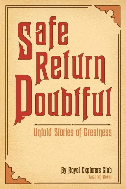 Safe Return Doubtful - Paperback