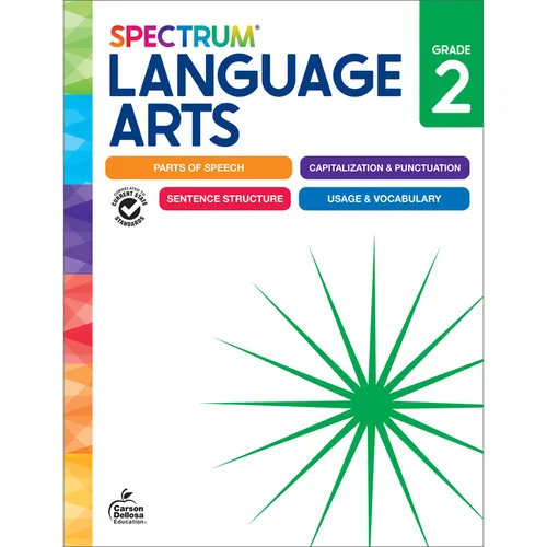 Spectrum Language Arts Workbook, Grade 2 - Paperback
