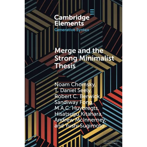 Merge and the Strong Minimalist Thesis - Paperback