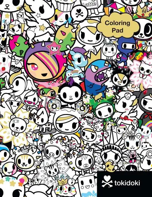 Tokidoki Coloring Pad - Paperback