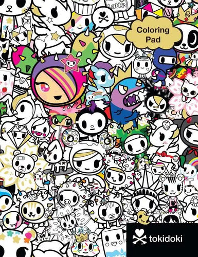 Tokidoki Coloring Pad - Paperback