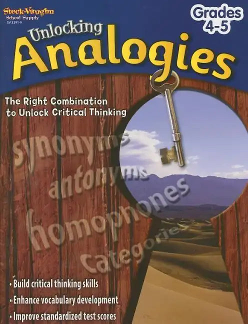 Unlocking Analogies Reproducible Grades 4-5 - Paperback