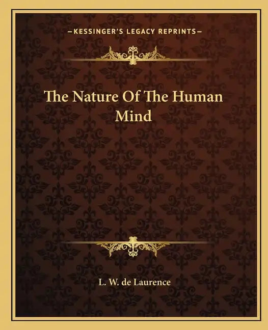 The Nature of the Human Mind - Paperback