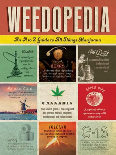 Weedopedia: An A to Z Guide to All Things Marijuana - Hardcover