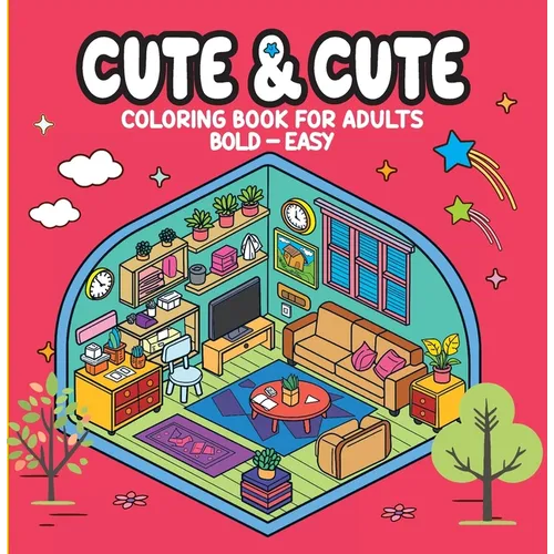 Cute & Cute - Coloring Book for Adults - Paperback