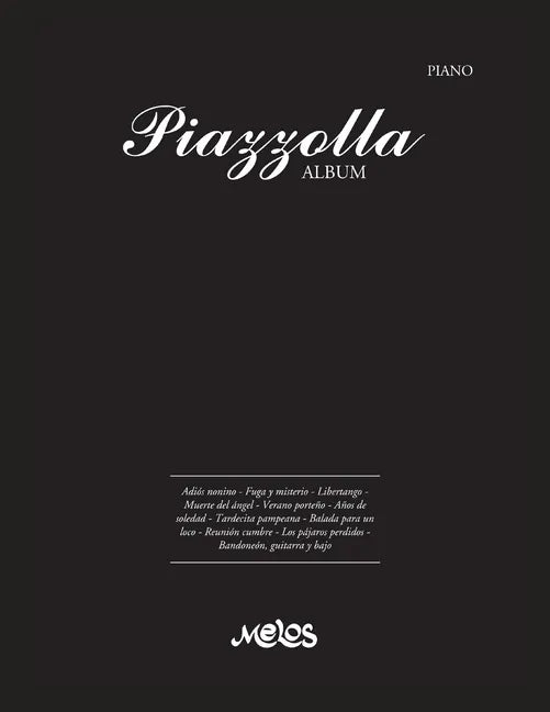 Piazzolla Album: partitutas para piano - Paperback