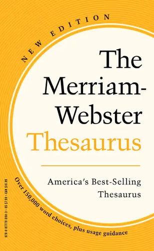 The Merriam-Webster Thesaurus - Paperback
